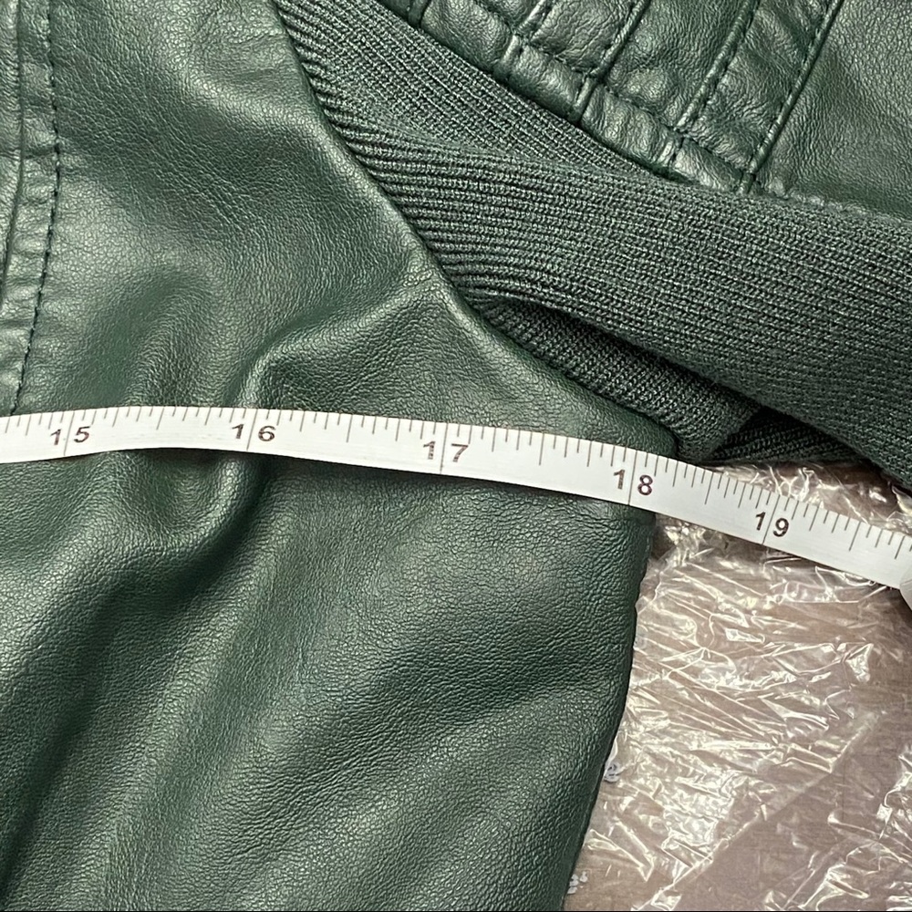 Sam Edelman Elise Faux Leather Moto Jacket - Picture 12 of 12